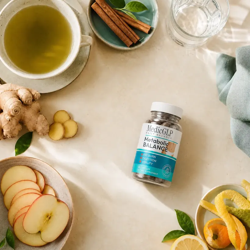 MedicGLP-Flasche mit pflanzlichen Zutaten